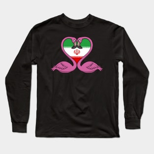 Flamingo Iran Long Sleeve T-Shirt
